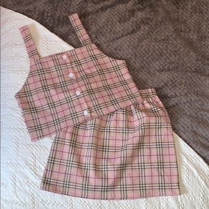 Tank and skirt matching set